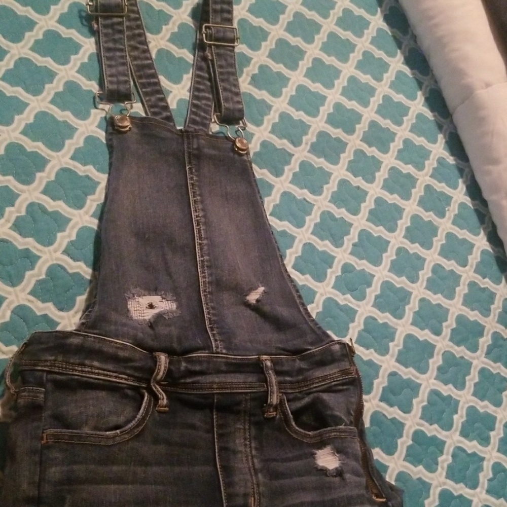 American Eagle size 2, jegging overalls